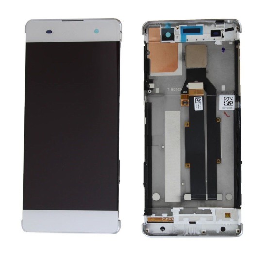 TOUCH+DISPLAY COM FRAME SONY XPERIA XA F3111 F3113 F3115 BRANCO